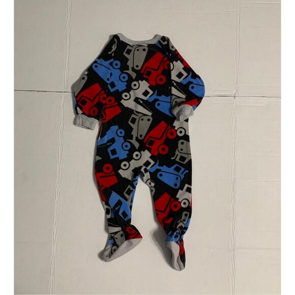 just One You by Carters fleece footed pajamas Size 12 months - Picture 4 of 9